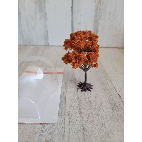 Ashland fall orange mini tree Village accessory xmas - Picture 1 of 6